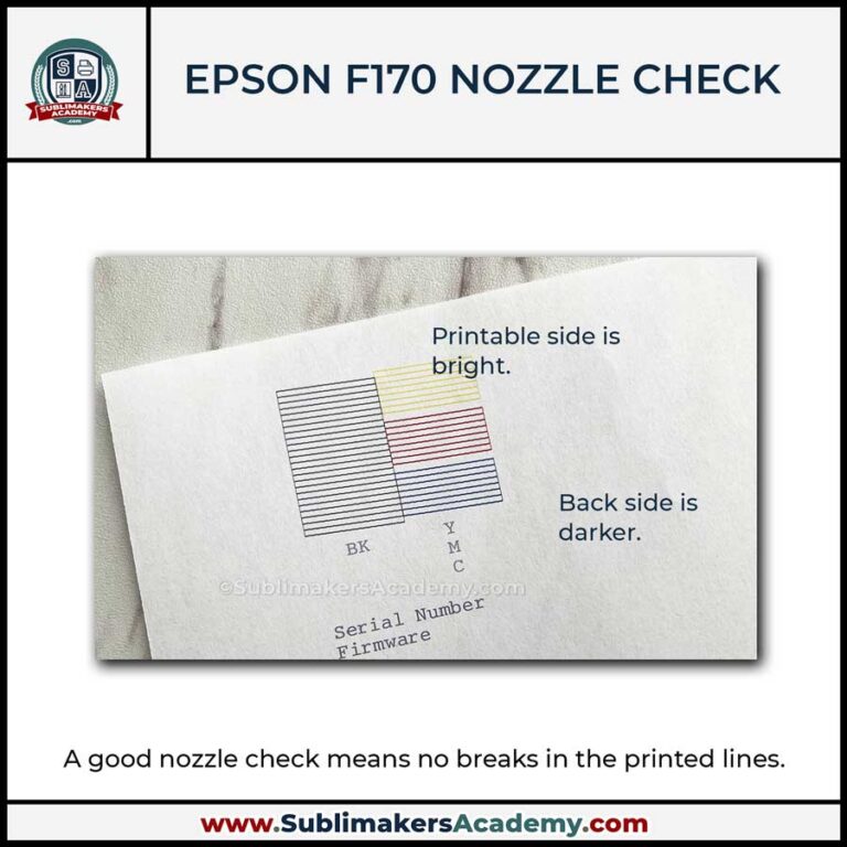 How To Set Up Your Epson F170 Dye Sublimation Printer
